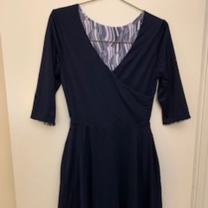 Betabrand 4-way reversible dress with pockets, S